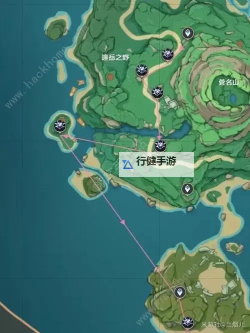 《原神》丘丘王刷新点位一览图1