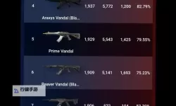 《无畏契约》7月6日外网皮肤排名