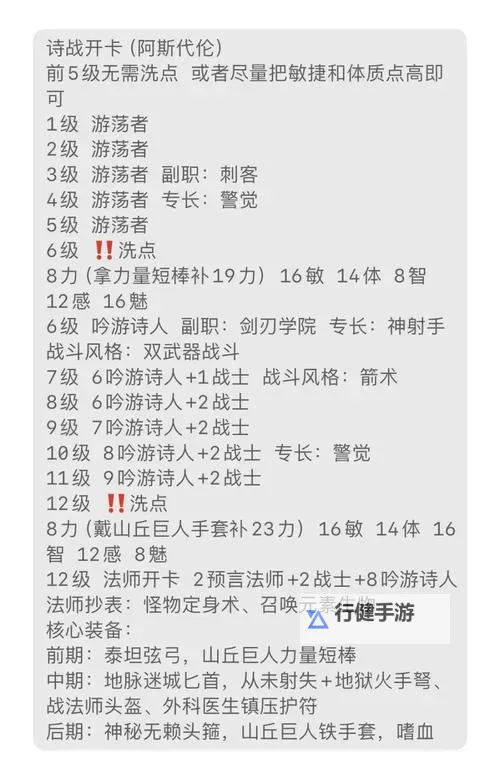 《博德之门3》咒剑锁BD构筑推荐图1