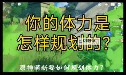 《原神》每周体力规划建议