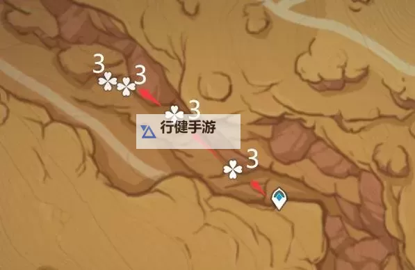 《原神》全木材伐木地点一览图1