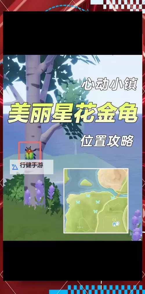 《心动小镇》银光宝石丽金龟捕捉位置说明 银光宝石丽金龟在那抓图1