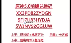 《原神》5.0前瞻300原石兑换码一览 5.0前瞻兑换码是什么