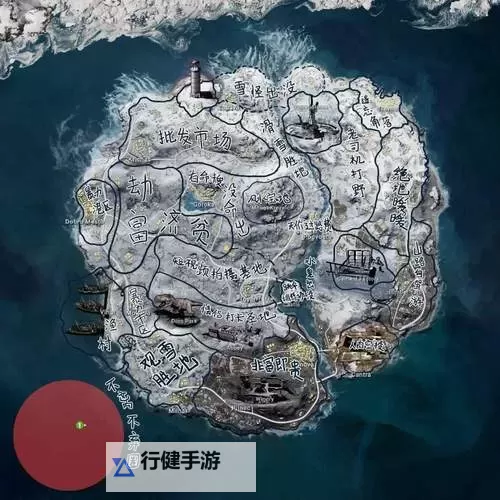 《绝地求生大逃杀》后期位置处理及进圈时机选择 决赛圈位置转换心得图1