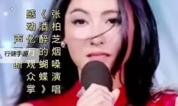 张柏芝酒醉的蝴蝶MV：一场迷离梦境的唯美演绎