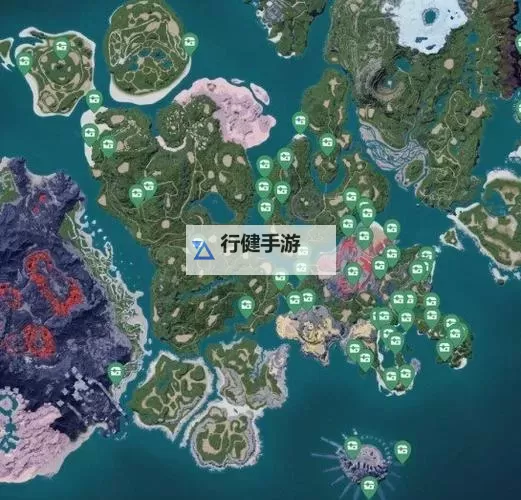 《幻兽帕鲁》6件金色装备图纸刷取路线演示图1