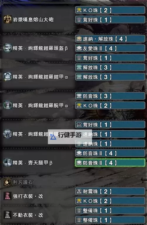 《怪物猎人世界》冰原DLC散弹重弩毕业配装图1