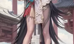 梦境之境：云樱蓝开红开宛若繁花盛开的奇幻世界