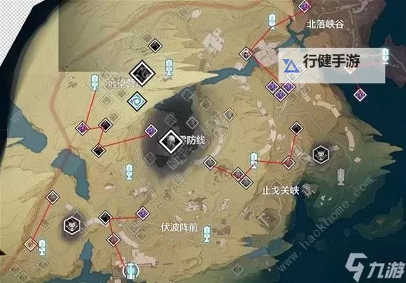 《鸣潮》轻云出月套3Cost声骸点位路线分享图1