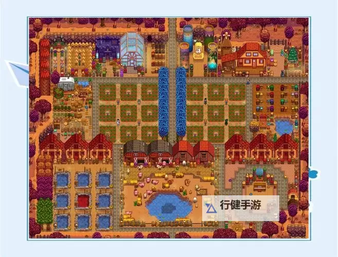 《星露谷物语》1.6草原农场布局介绍图1