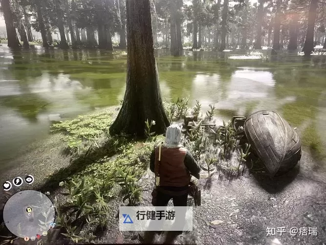 《荒野大镖客OL》蓝水沼泽藏宝图位置 蓝水沼泽宝藏在哪图1