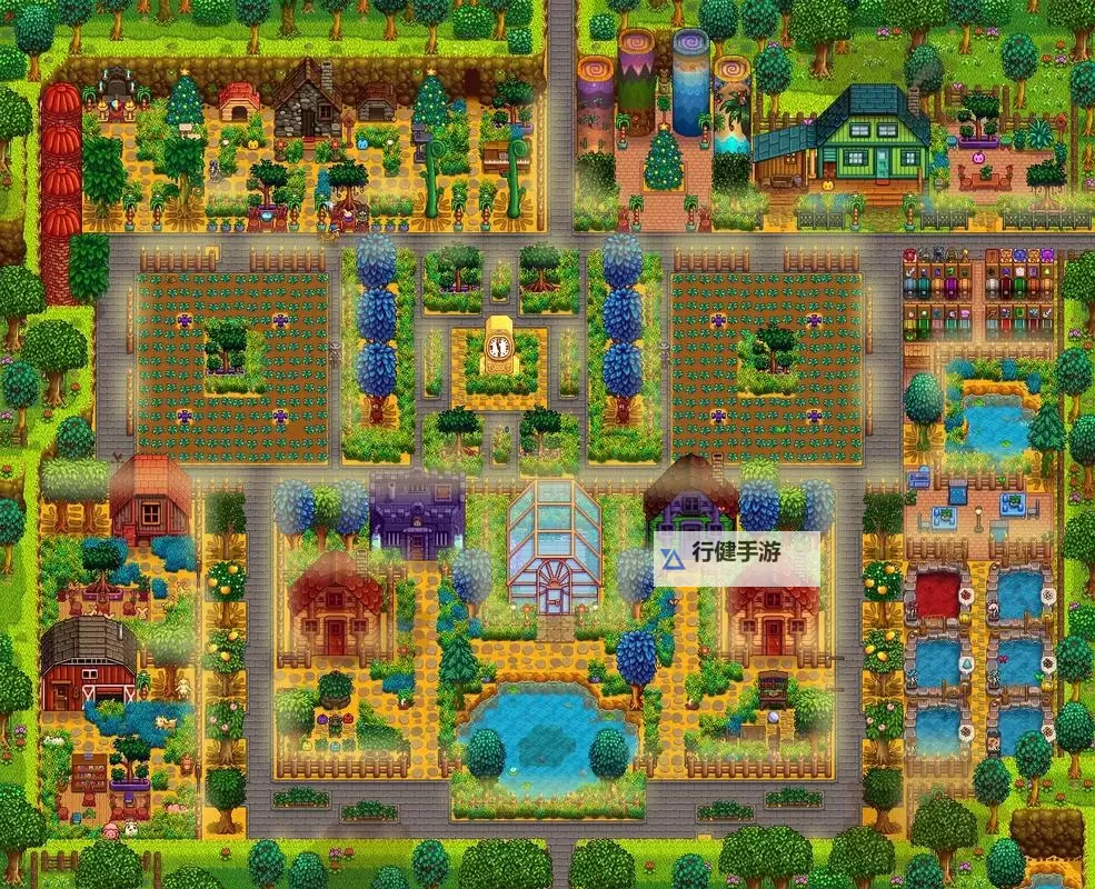 《星露谷物语》1.6草原农场布局介绍图1