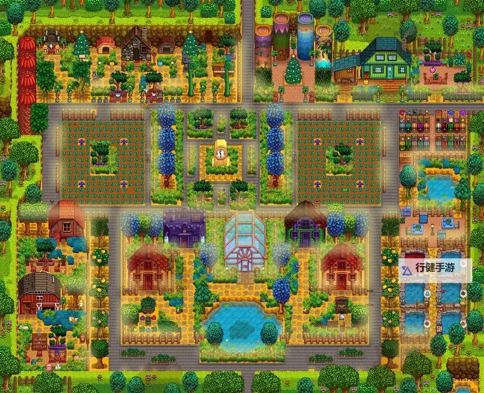 《星露谷物语》1.6草原农场布局介绍图2