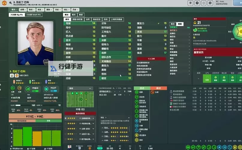 足球经理2015（fm2015） 右路妖人特劳雷推荐图1