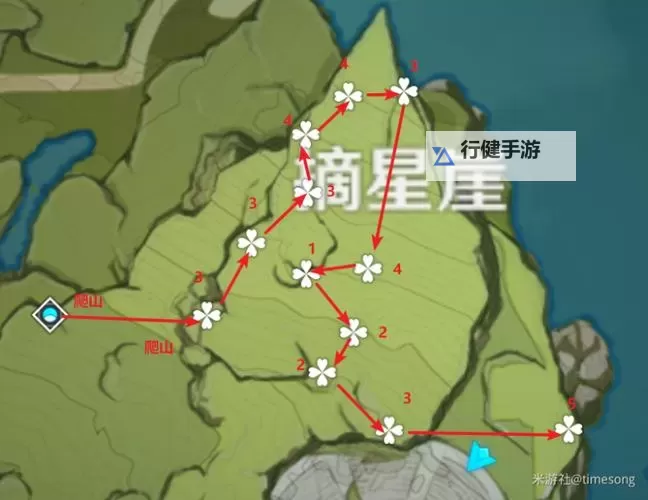 《原神》塞西莉亚花采集与购买位置分享图1